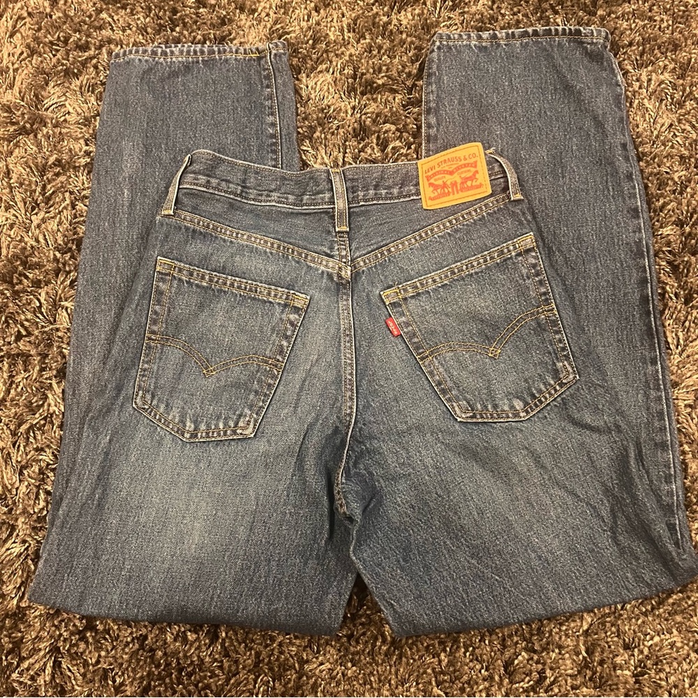 🌺LEVIS WOMEN’S 94 BAGGY JEANS SIZE 27/4🌺 - Picture 3 of 6